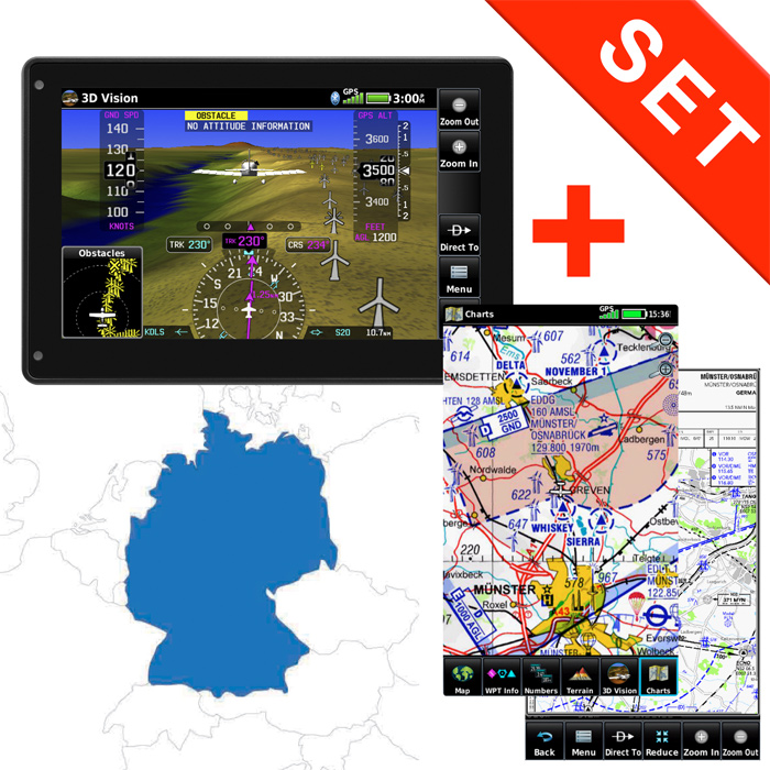 Garmin Aera Set With Icao Charts And Echarts Germany Siebert