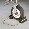 Flugzeug-Bremsklötze Gummi, groß Flugzeug-Bremsklötze Gummi, groß