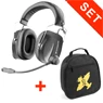 Preview: Sennheiser Headset HME 110 ATC with headsetbag Light