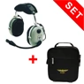 David Clark Headset H 10-13.4 with SL headset bag