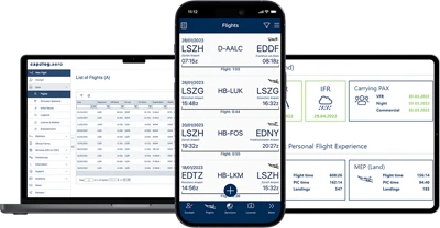 capzlog.aero Digital pilot logbook