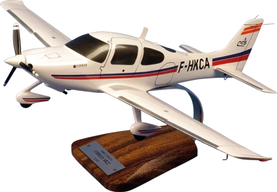 Aircraft models from wood