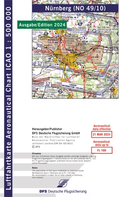 ICAO charts Germany 2024