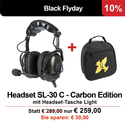 Headset SL-30 C - Carbon Edition with headset bag Light