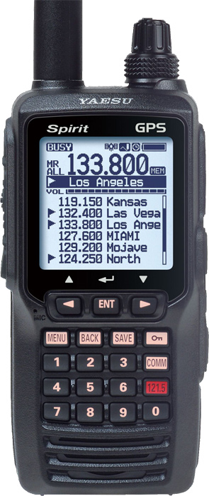 Handfunkgerät Yaesu FTA-750L (COM/NAV/GS/GPS)