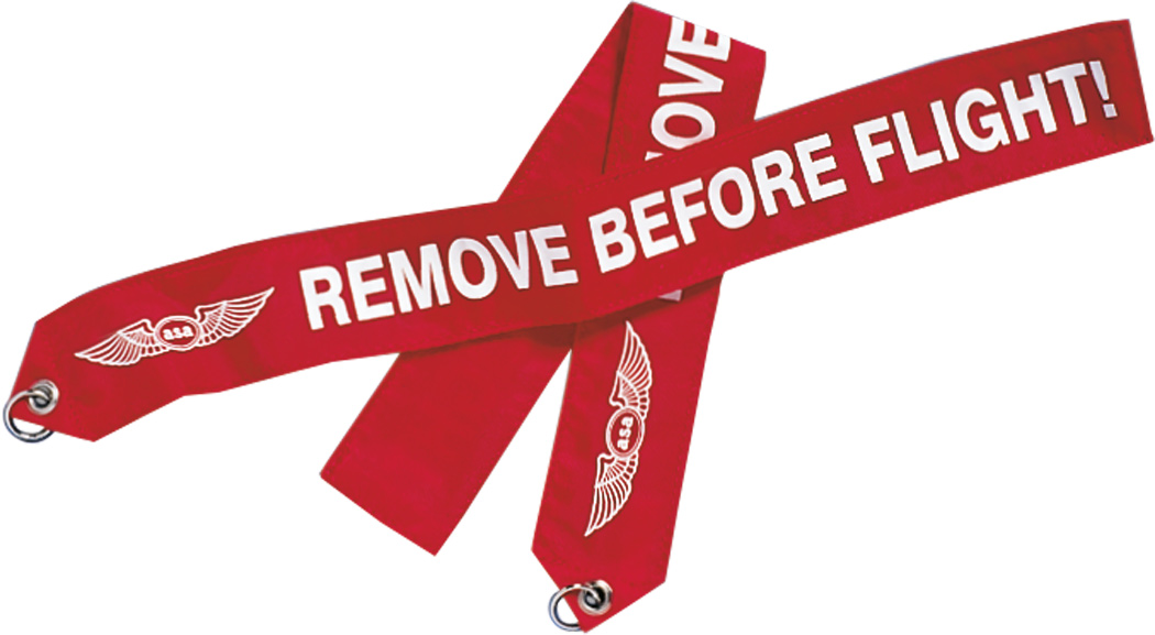 ASA Remove Before Flight banner